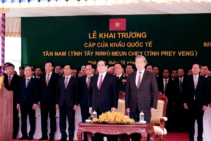 Khai trương cặp Cửa khẩu Quốc tế Tân Nam – Meun Chey